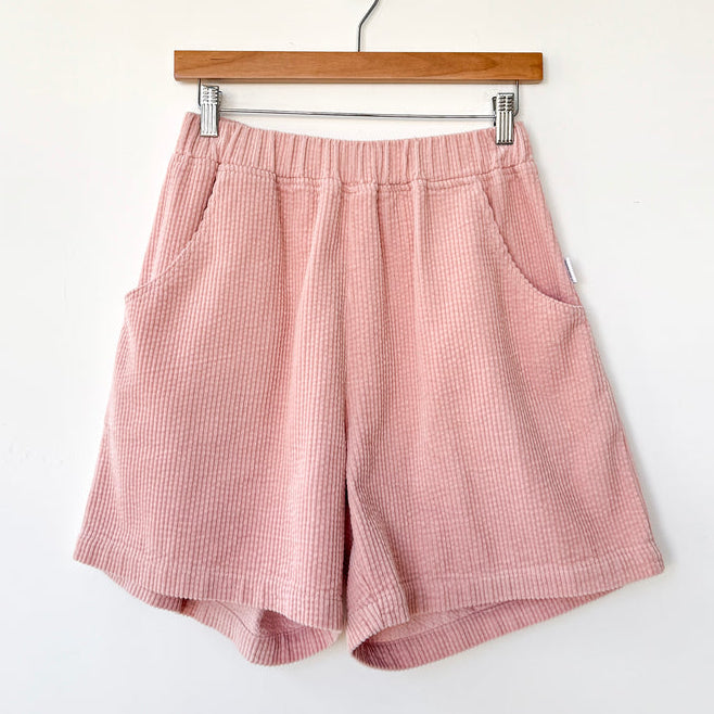 Le Bon Shoppe Soft Corduroy City Shorts - Baby Pink