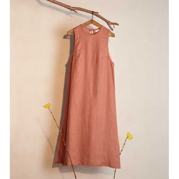 Kaely Russell Ash Dress | Rose Linen