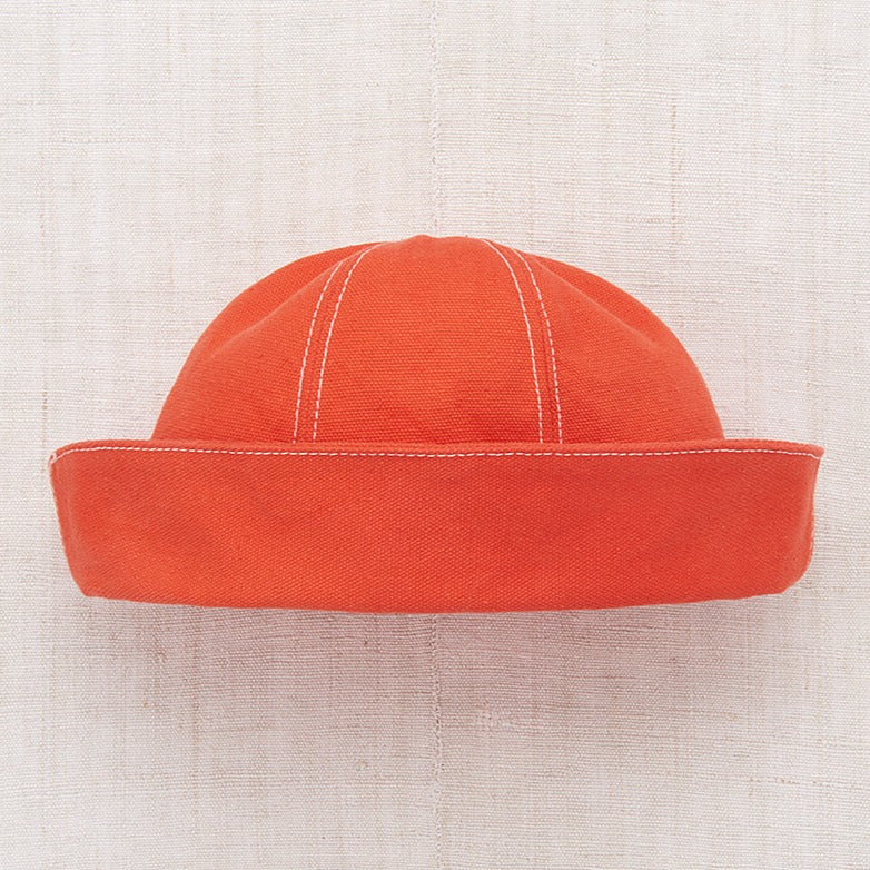 Misha & Puff Sunfish Sailor Hat - Persimmon