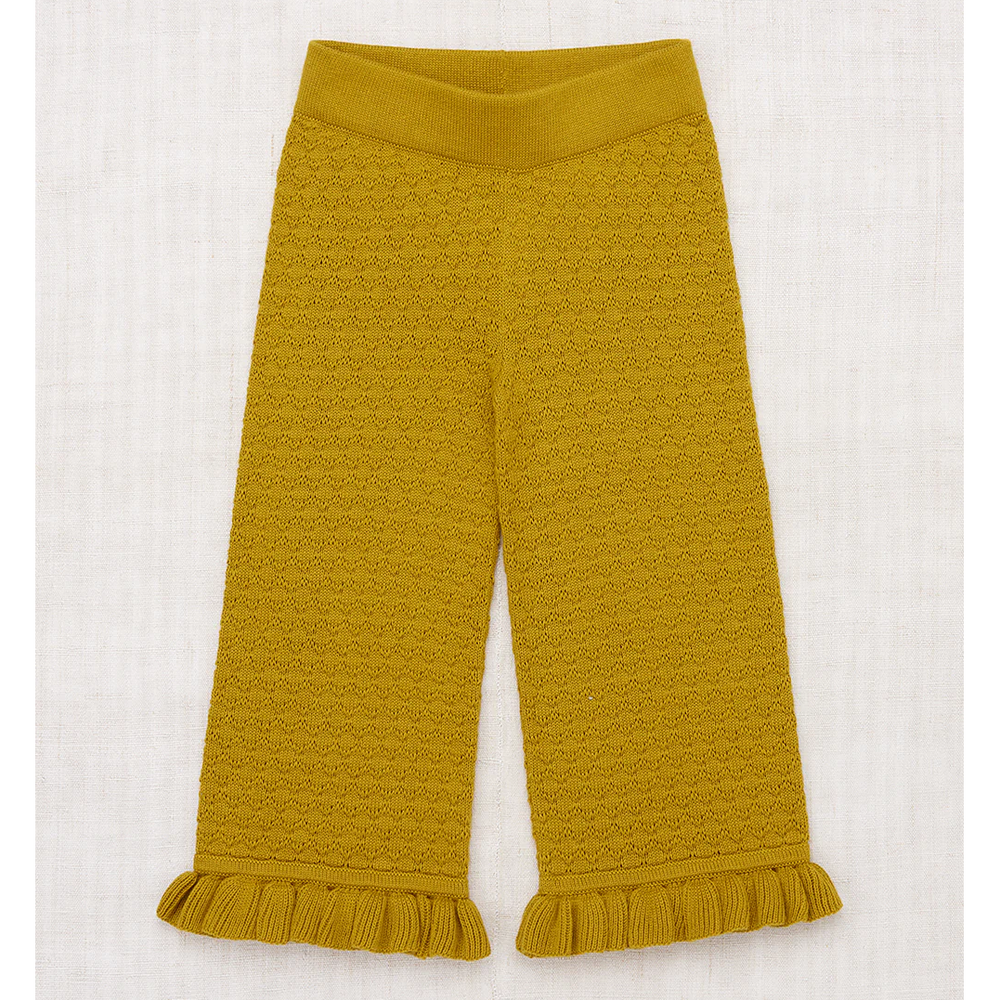 Sunflower Ruffle Pant - Pistachio