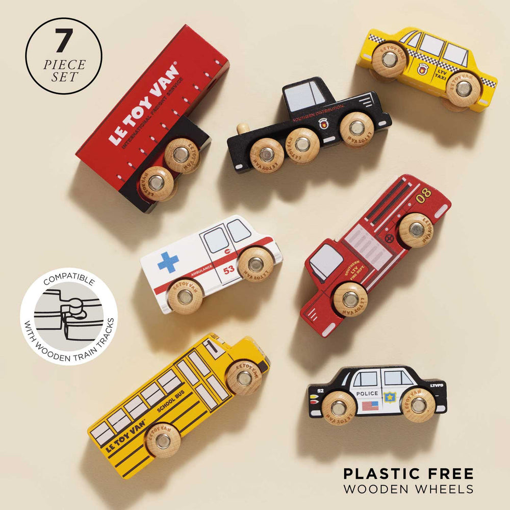 Le Toy Van American Toy Car Set