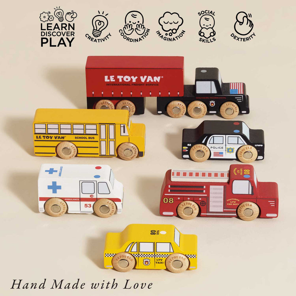 
                  
                    Le Toy Van American Toy Car Set
                  
                