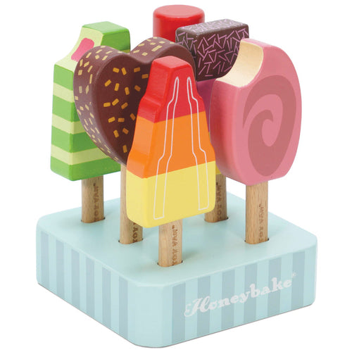 Le Toy Van Wooden Ice Lollies Popsicles