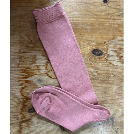 Cóndor Women's Knee High Cotton Socks - Terracotta