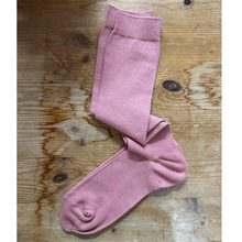  Cóndor Women's Knee High Cotton Socks - Terracotta