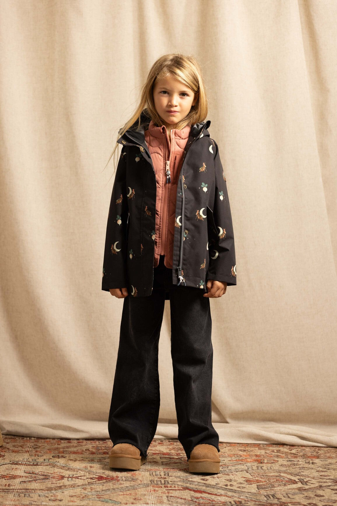 Toastie Kids All Season Waterproof Raincoat - Cricket Moon