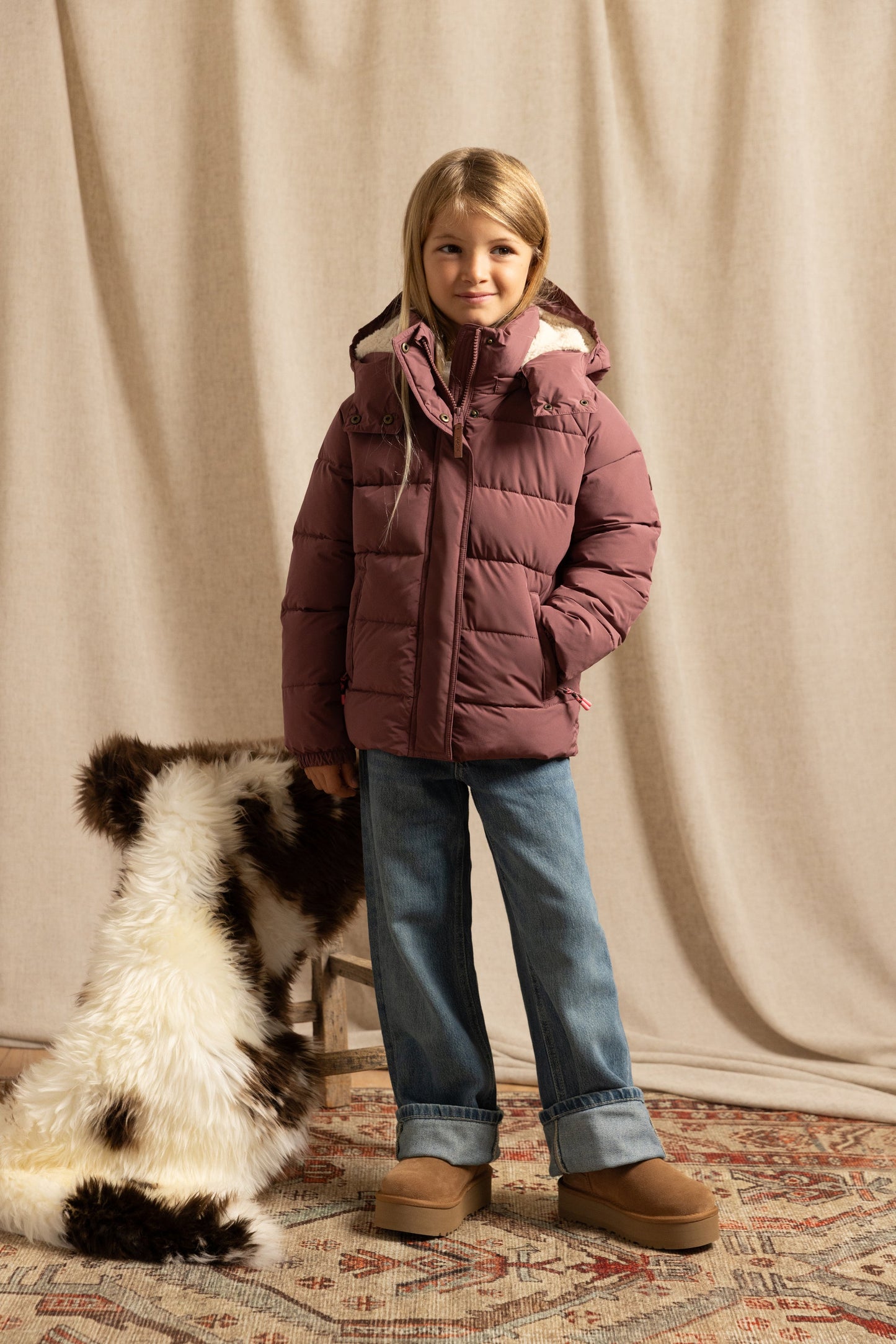 Toastie Kids Eco Wïld Lunar Puffer - Berry