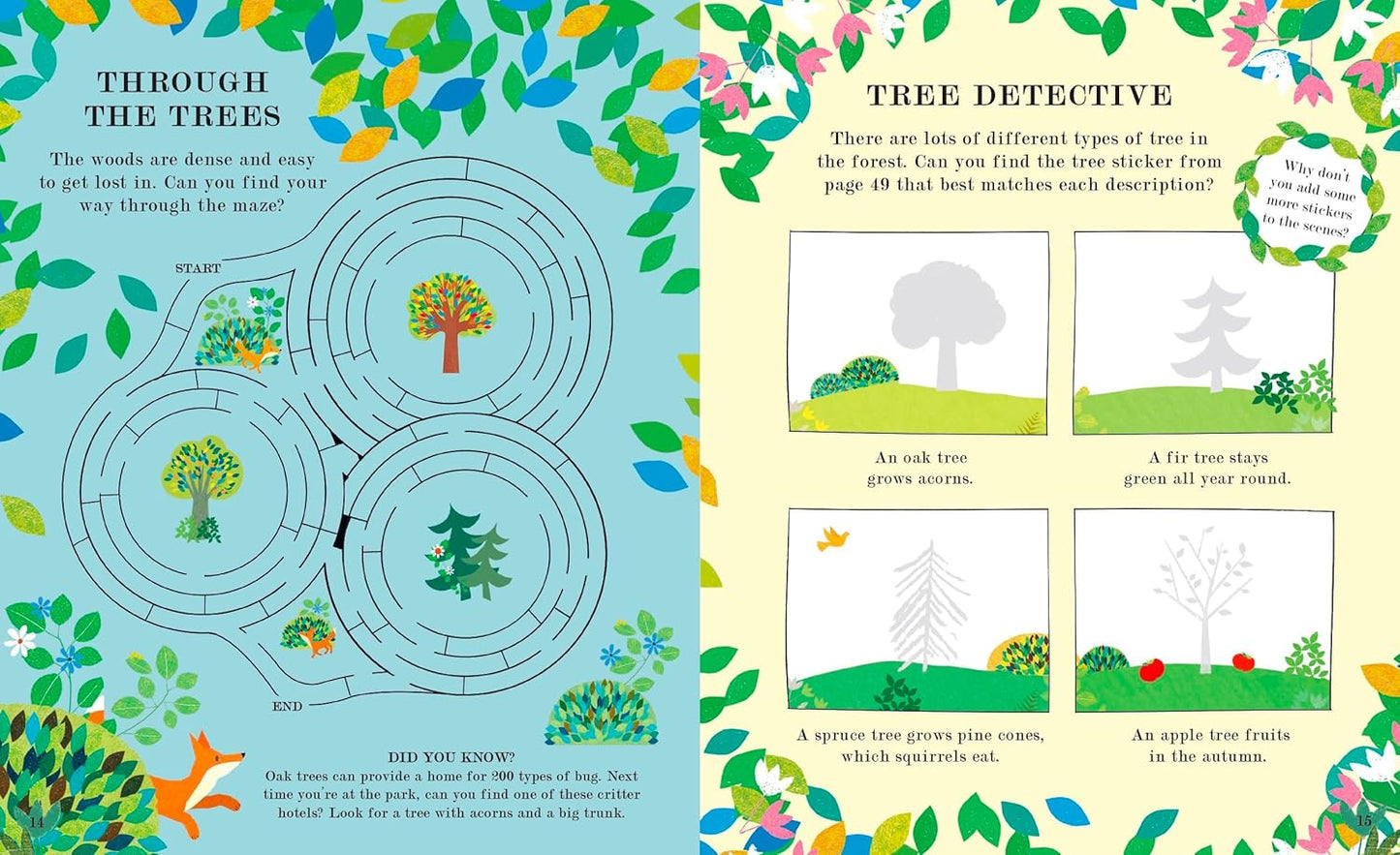 Tree Activity Book - Beth Hamilton, Britta Teckentrup 9781801043083