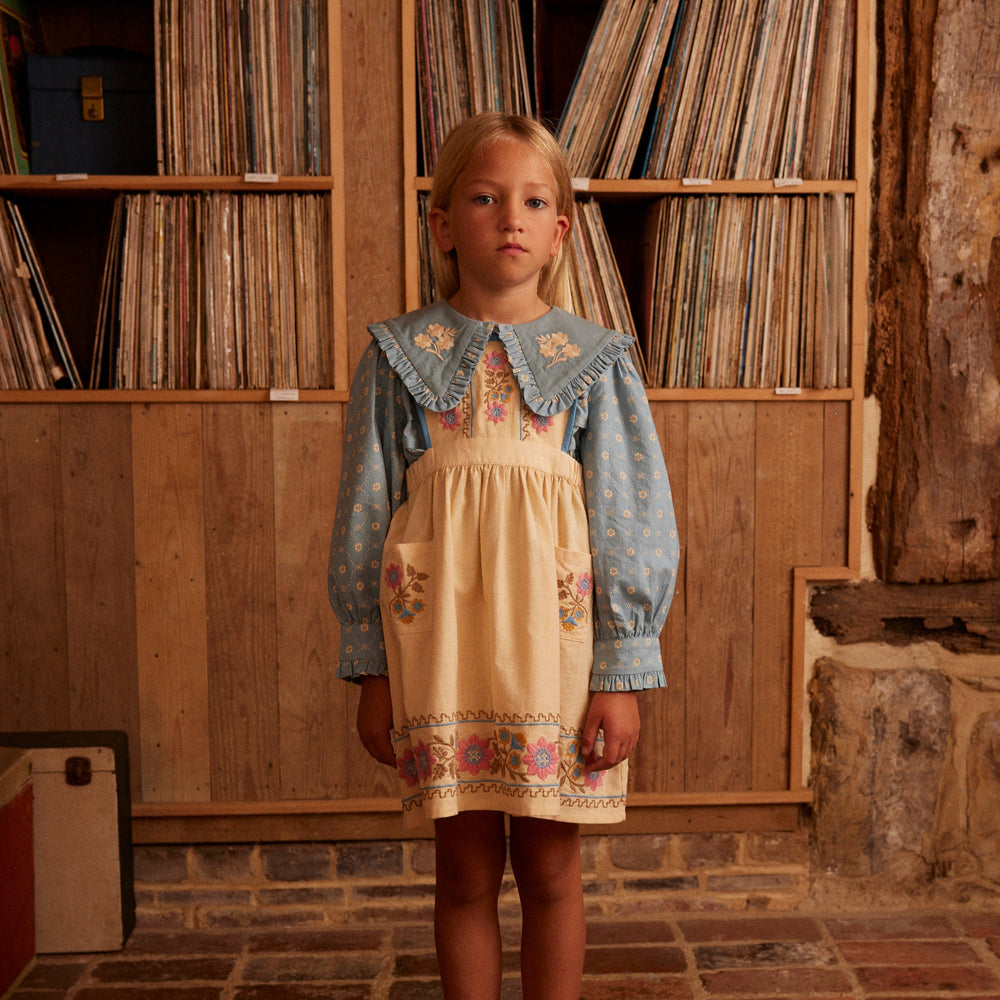 
                  
                    Apolina Ursina Pinafore - Cashew
                  
                