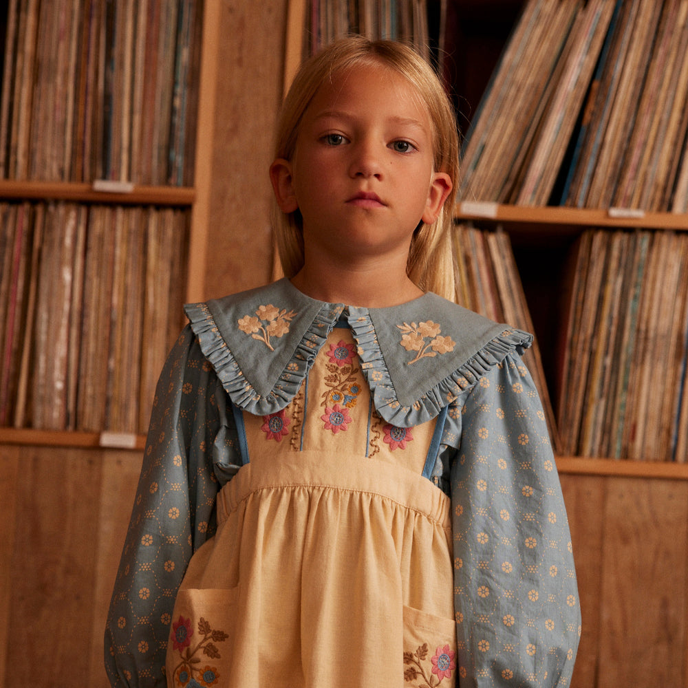 
                  
                    Apolina Ursina Pinafore - Cashew
                  
                