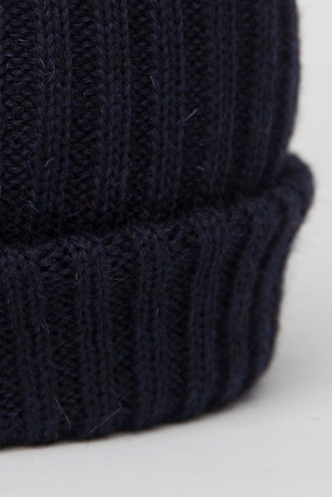 
                  
                    Le Tricoteur Knitted Beanie - Navy
                  
                