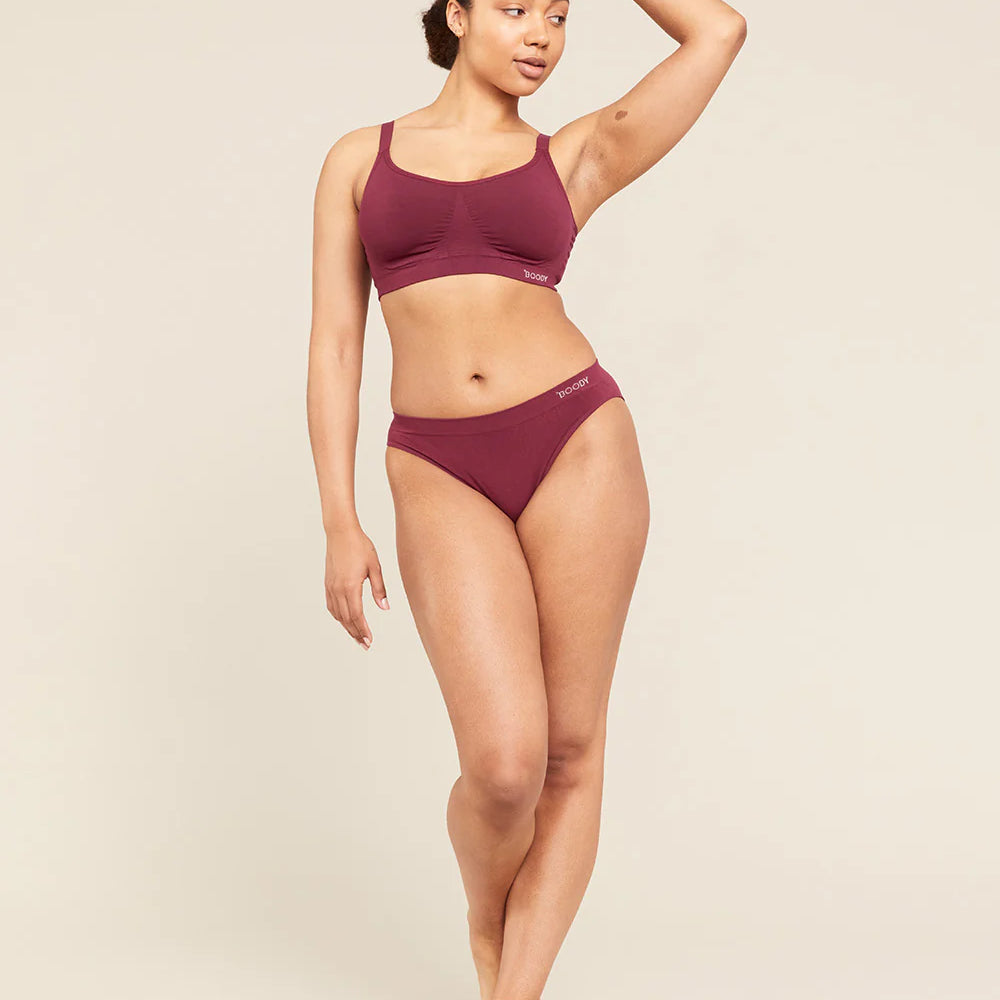 
                  
                    Boody Women's Classic Bikini - Plum
                  
                