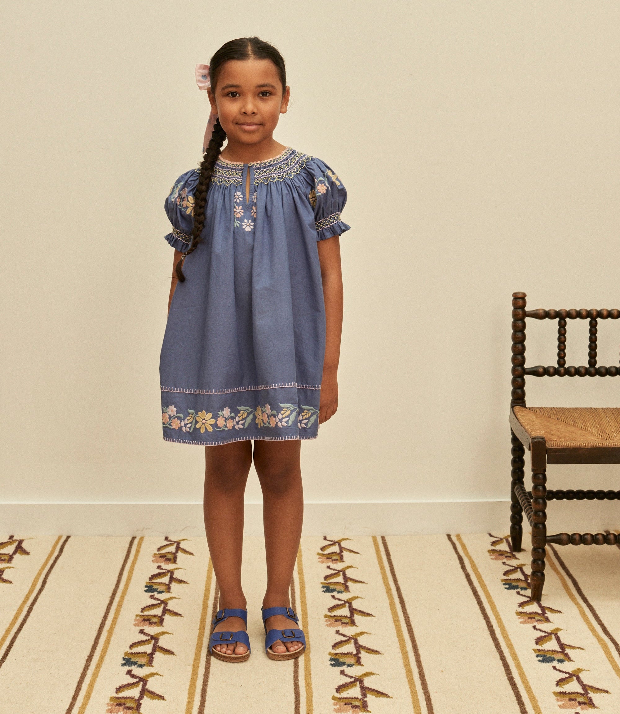 ※りんご※Apolina sissy smock dres 3-5Y りんご※Apolina sissy smock dres 3-5Y りんご※Apolina sissy smock