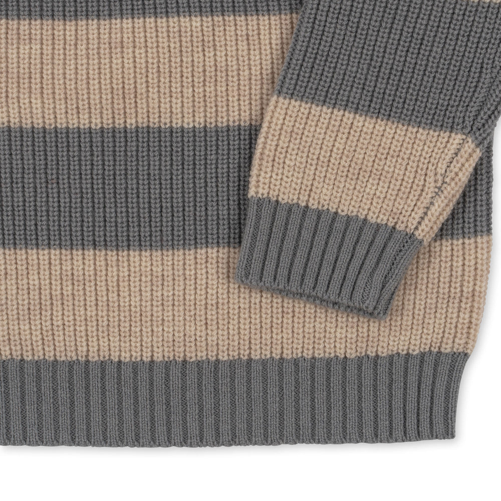 
                      
                        Konges Sløjd Vitum Merino Knit jumper - Sleet Stripe
                      
                    