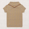 Misha & Puff Scout Tee - Pewter Flower Dot