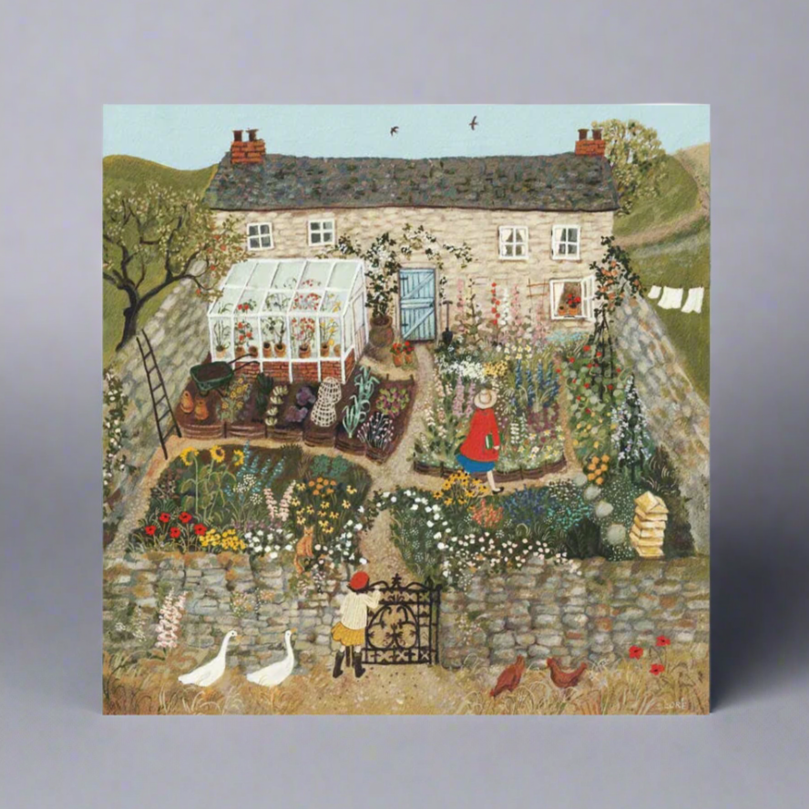 Loré Pemberton The Walled Garden Greeting Card