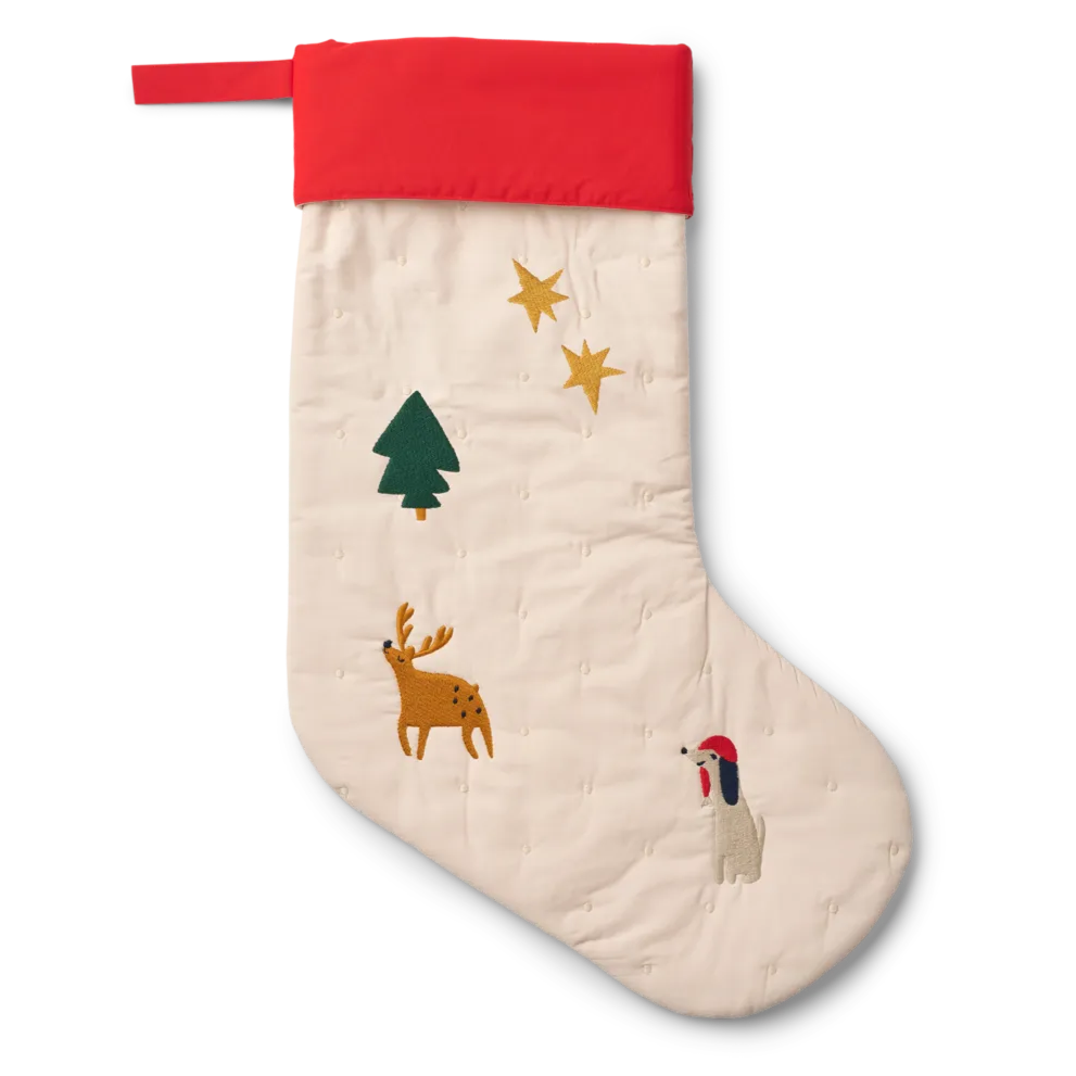 Liewood Basil Christmas Stocking - Holiday/Sandy