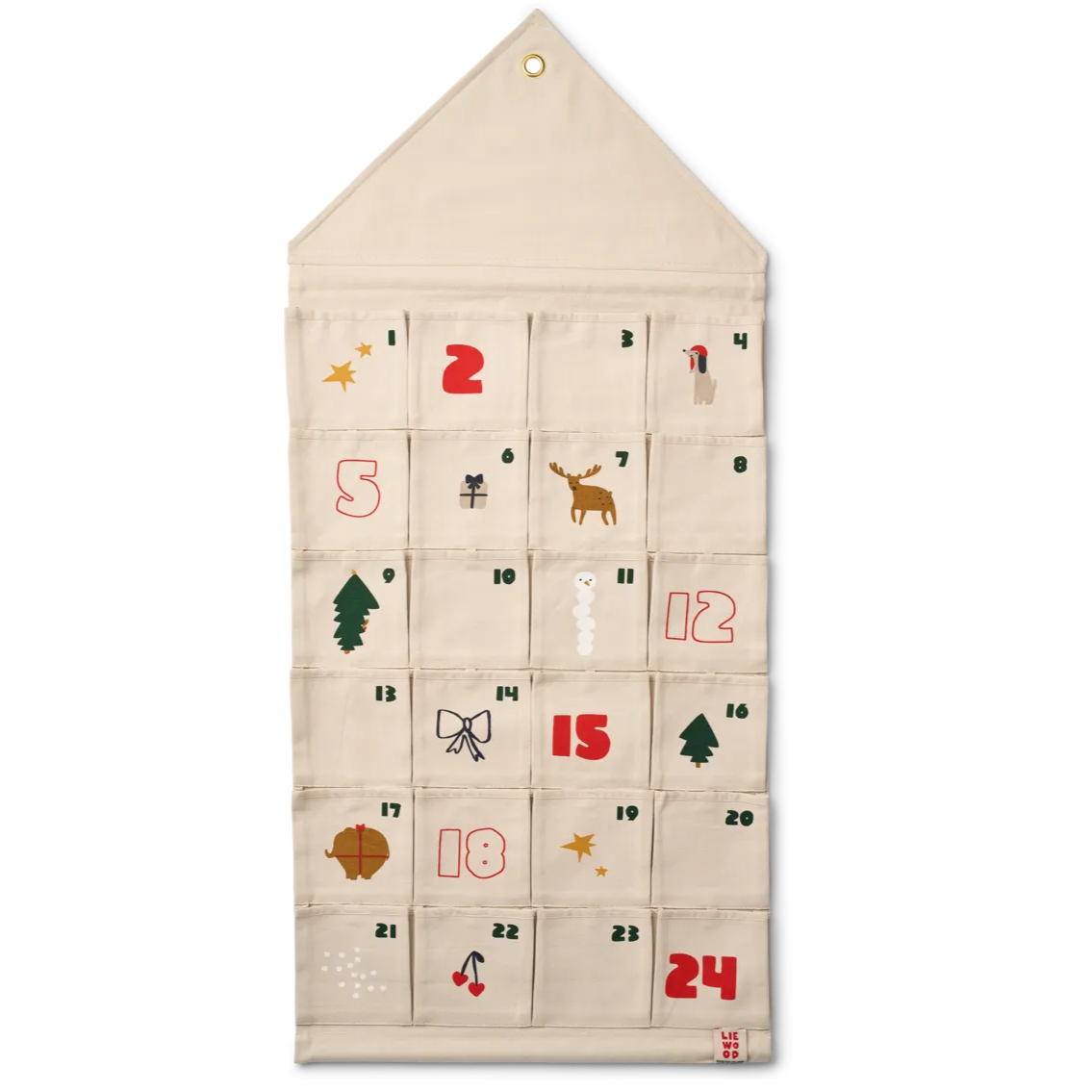 Liewood Babbo Christmas Advent Calendar - Holiday/Sandy