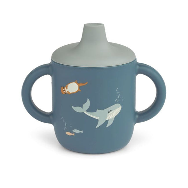 Liewood Neil Sippy Cup - Arctic Sea / Ocean View