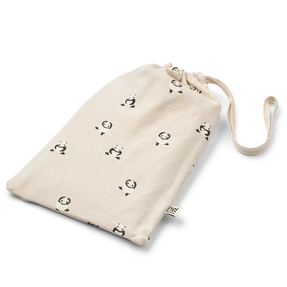 Liewood Birk Printed Romper - Mini Panda / Sandy