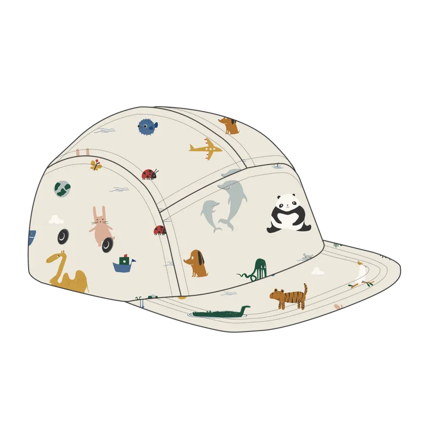 Liewood Rory Cap - Around the World / Sandy
