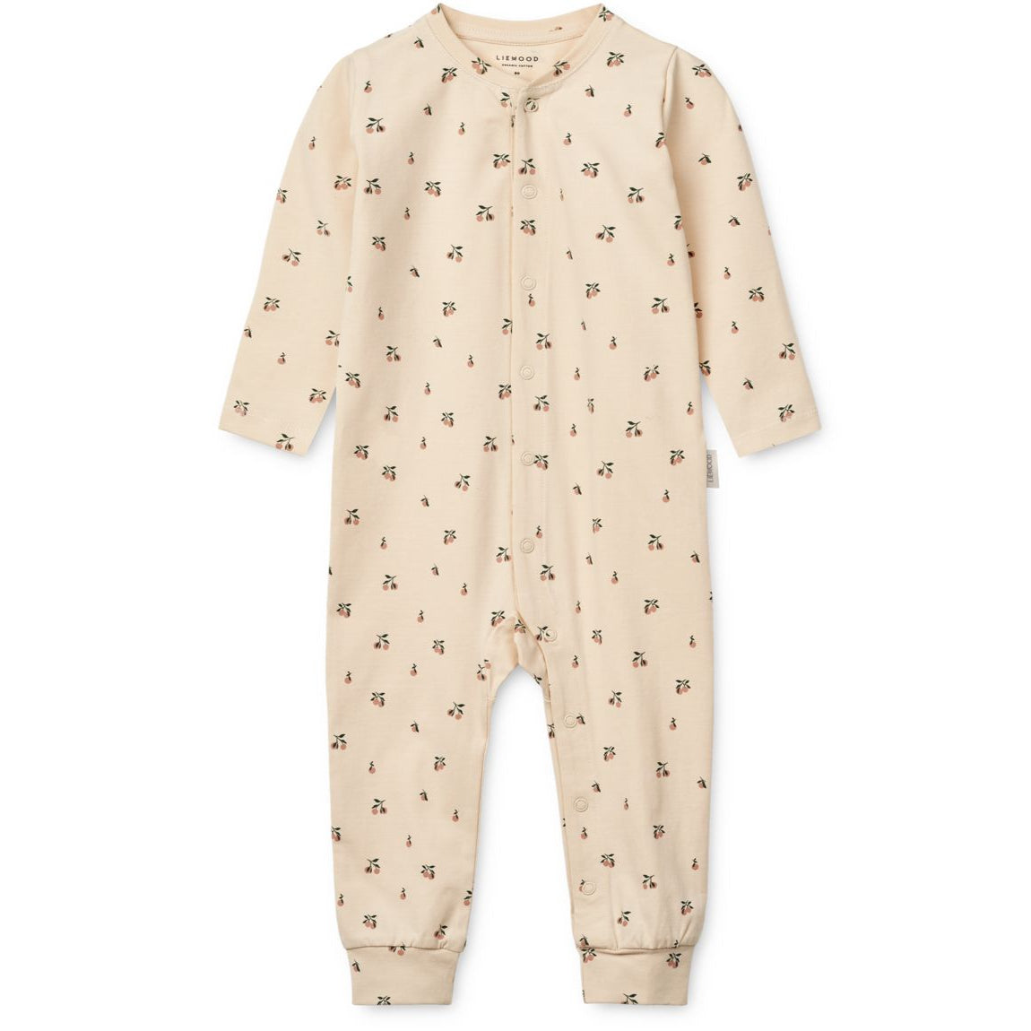 Liewood Birk Printed Romper - Mini Peach / Sea Shell