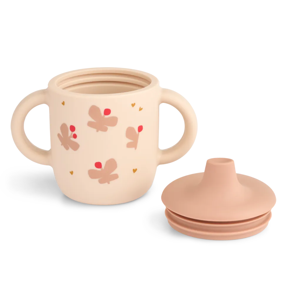 Liewood Neil Sippy Cup - Butterfly / Apple Blossom