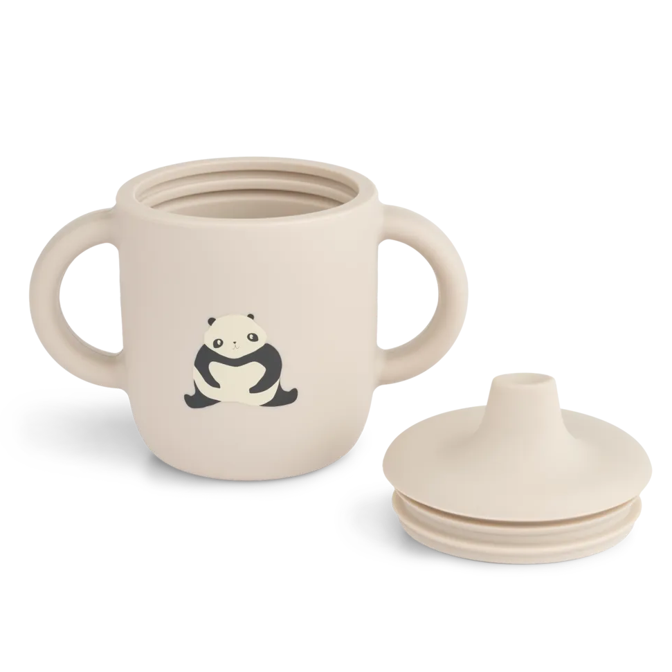 Liewood Neil Sippy Cup - Panda / Sandy