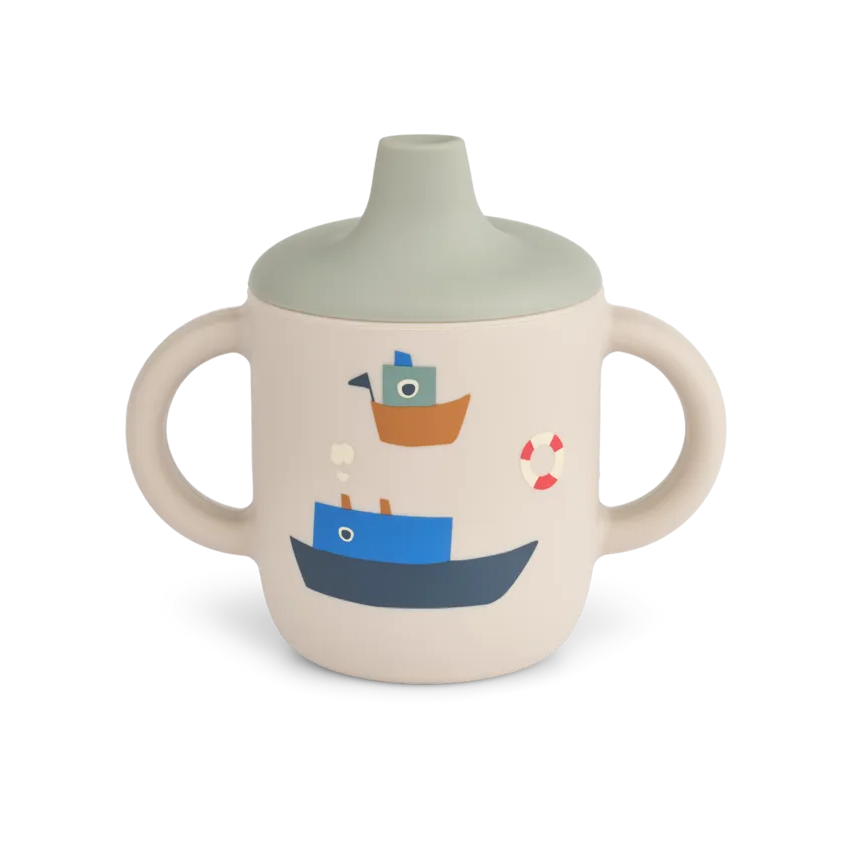 Liewood Neil Sippy Cup - Sailing / Sandy