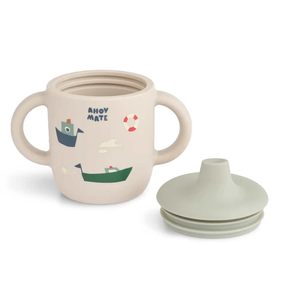 Liewood Neil Sippy Cup - Sailing / Sandy
