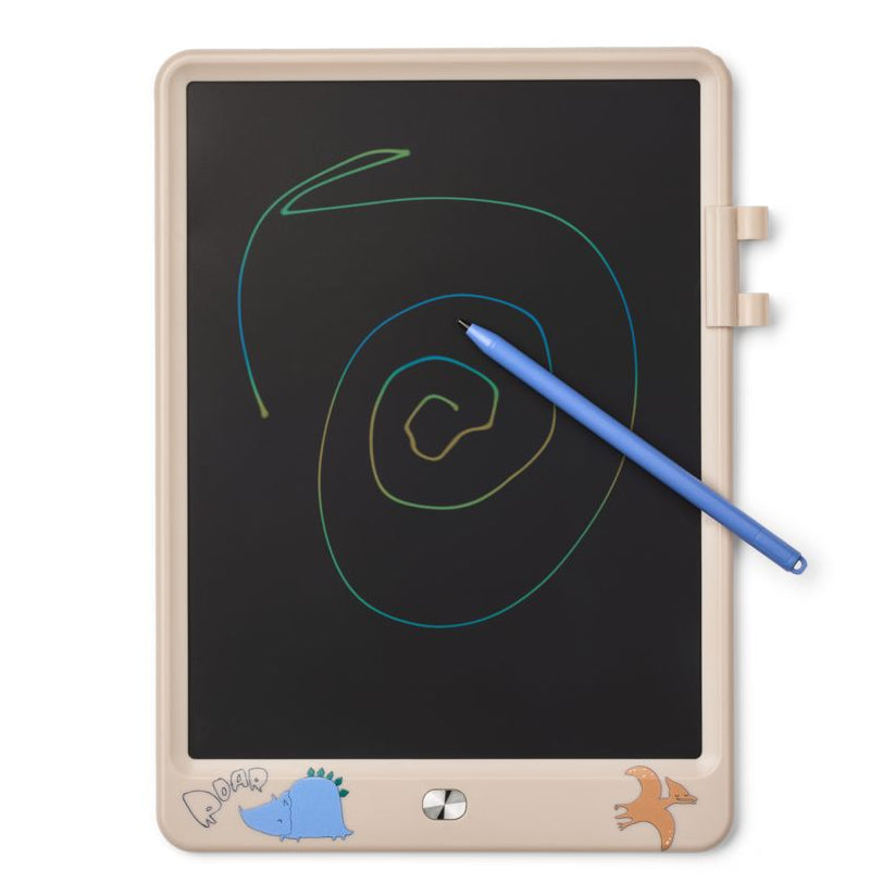Liewood Zora LCD Drawing Board 10 inches - Dino Roar / Sandy