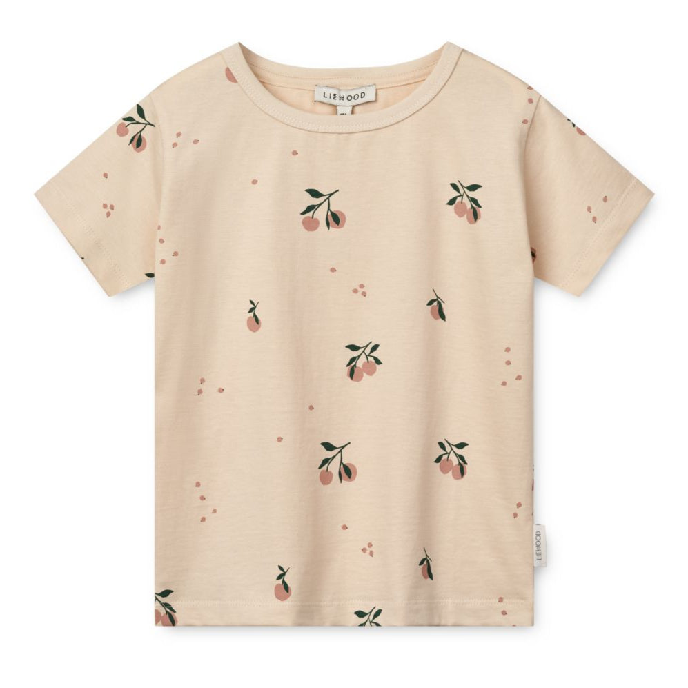 Liewood Apia Printed T-shirt - Peach / Sea shell