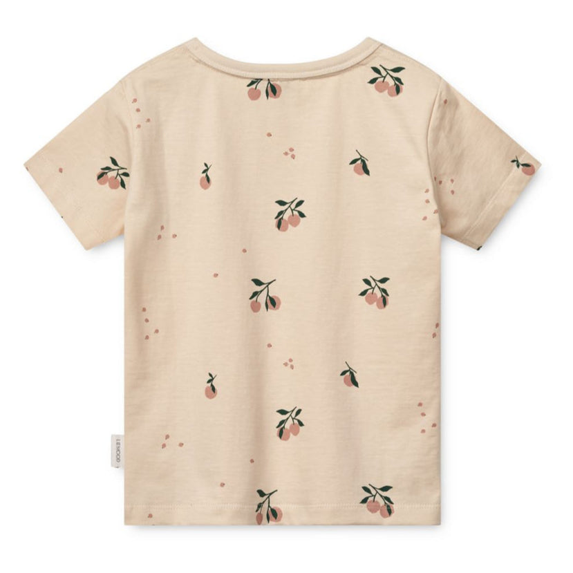 Liewood Apia Printed T-shirt - Peach / Sea shell