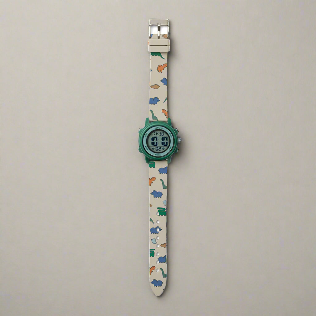 Liewood Sussi Wrist Watch - Dinosaurs / Mist