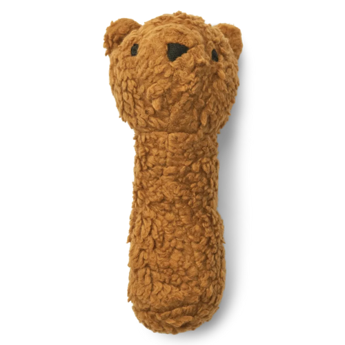 Liewood Pil Organic Cotton Soft Rattle - Bear