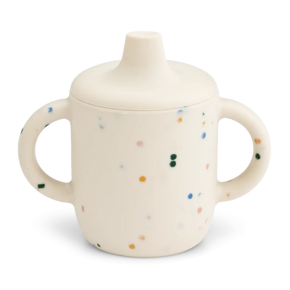 Liewood Neil Sippy Cup - Splash Dots/Sea Shell