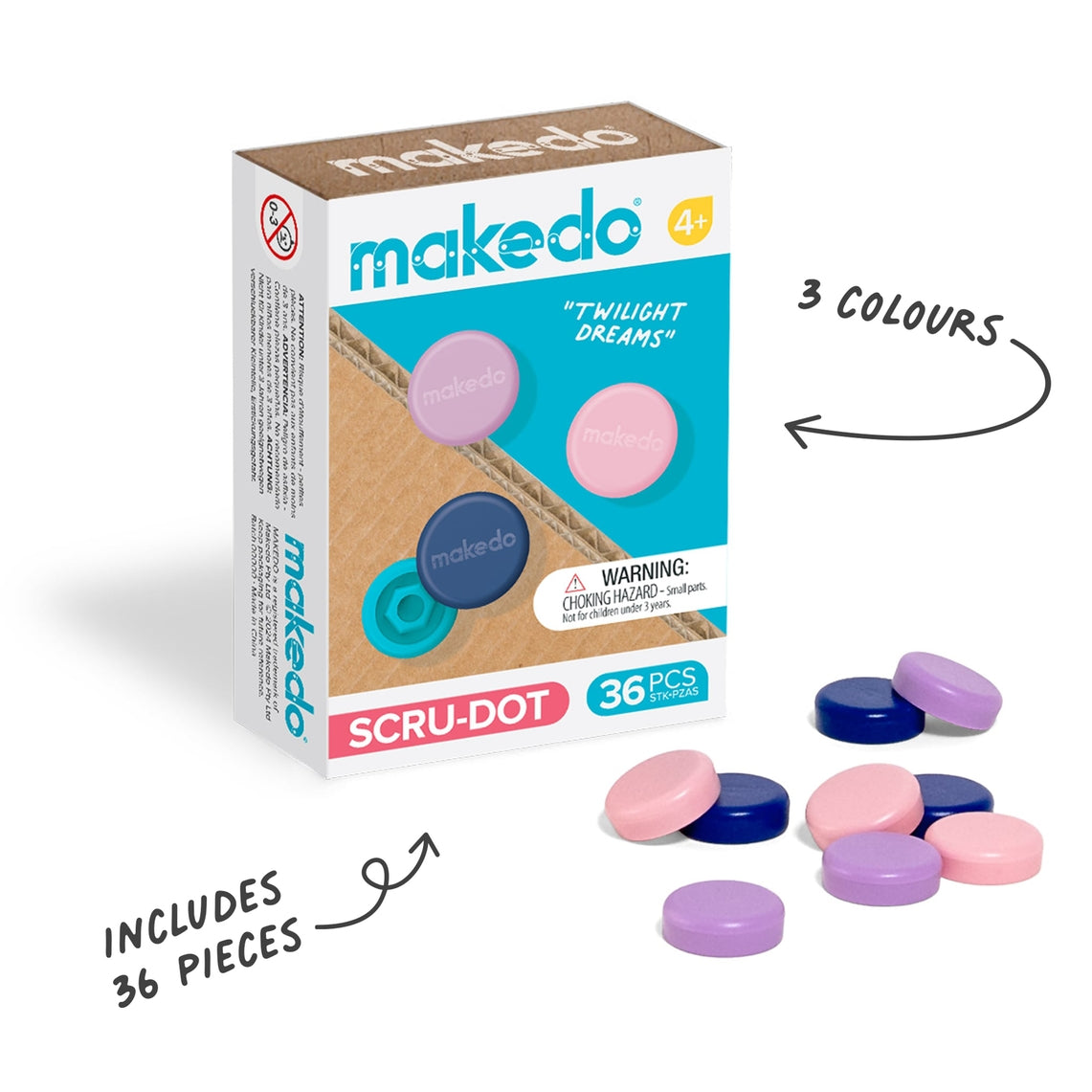 Makedo USA Scru-Dot | Twilight Dreams