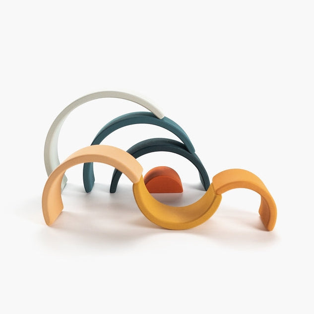 
                  
                    Sabo Concept Mini Wooden Rainbow Stacking Toy - Lagoon
                  
                