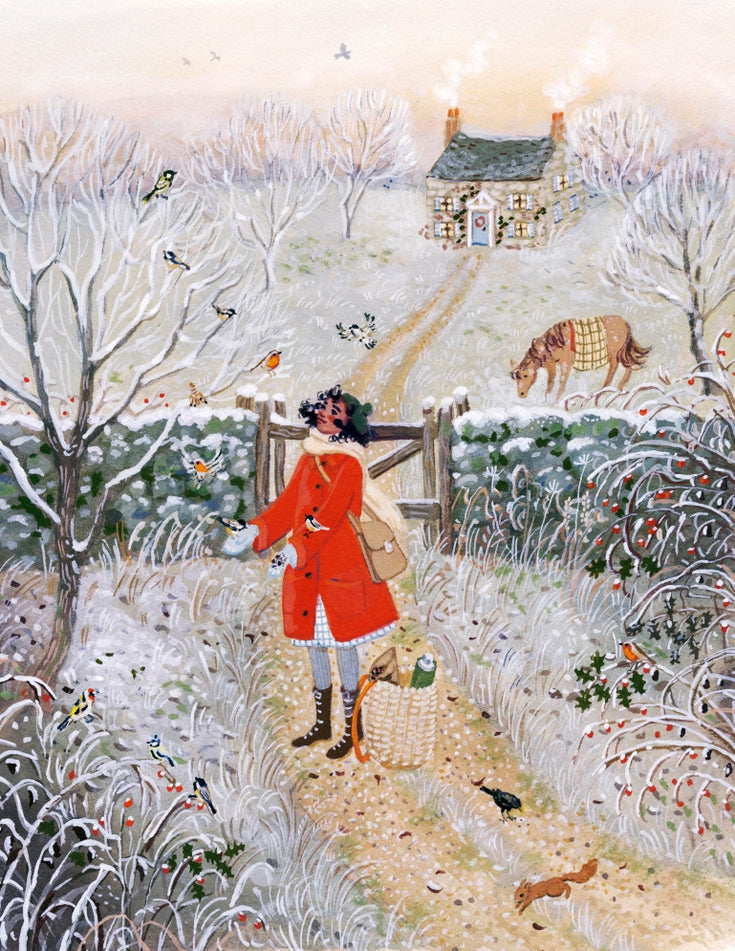 Loré Pemberton Winter Song Greeting Card
