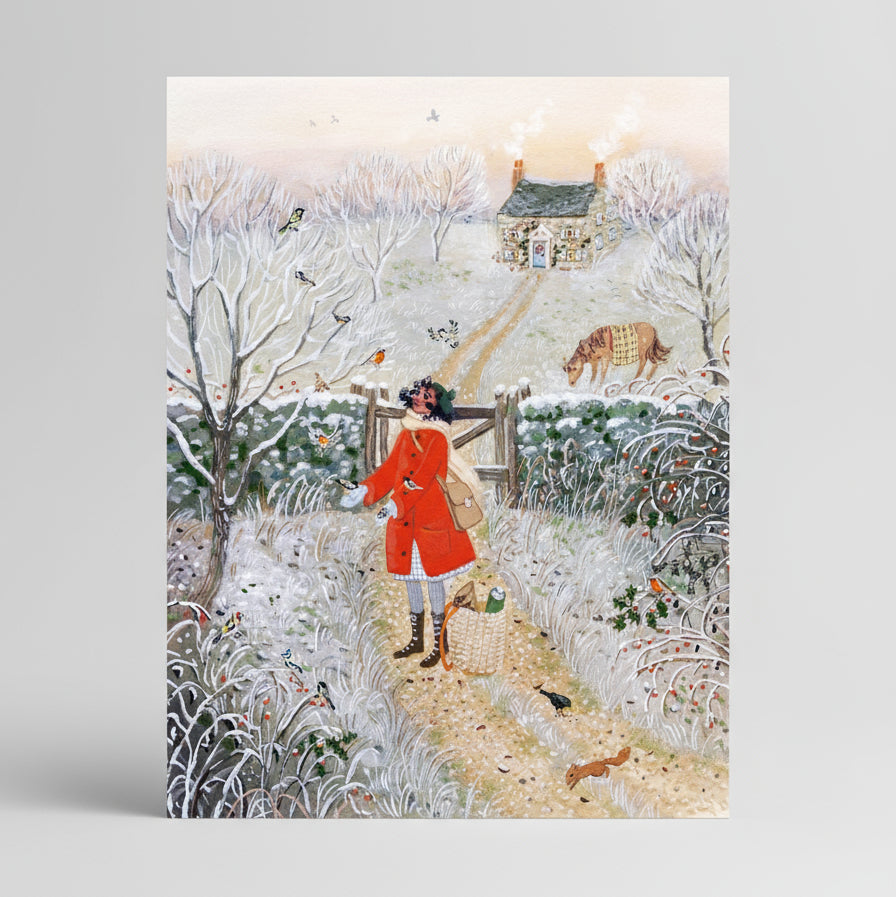 Loré Pemberton Winter Song Greeting Card