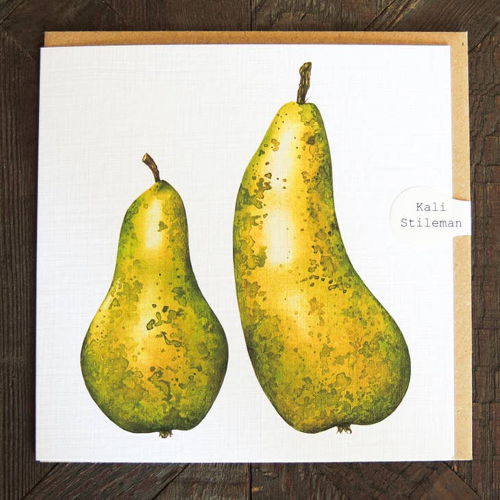 Kali Stileman Pair of Pears Card