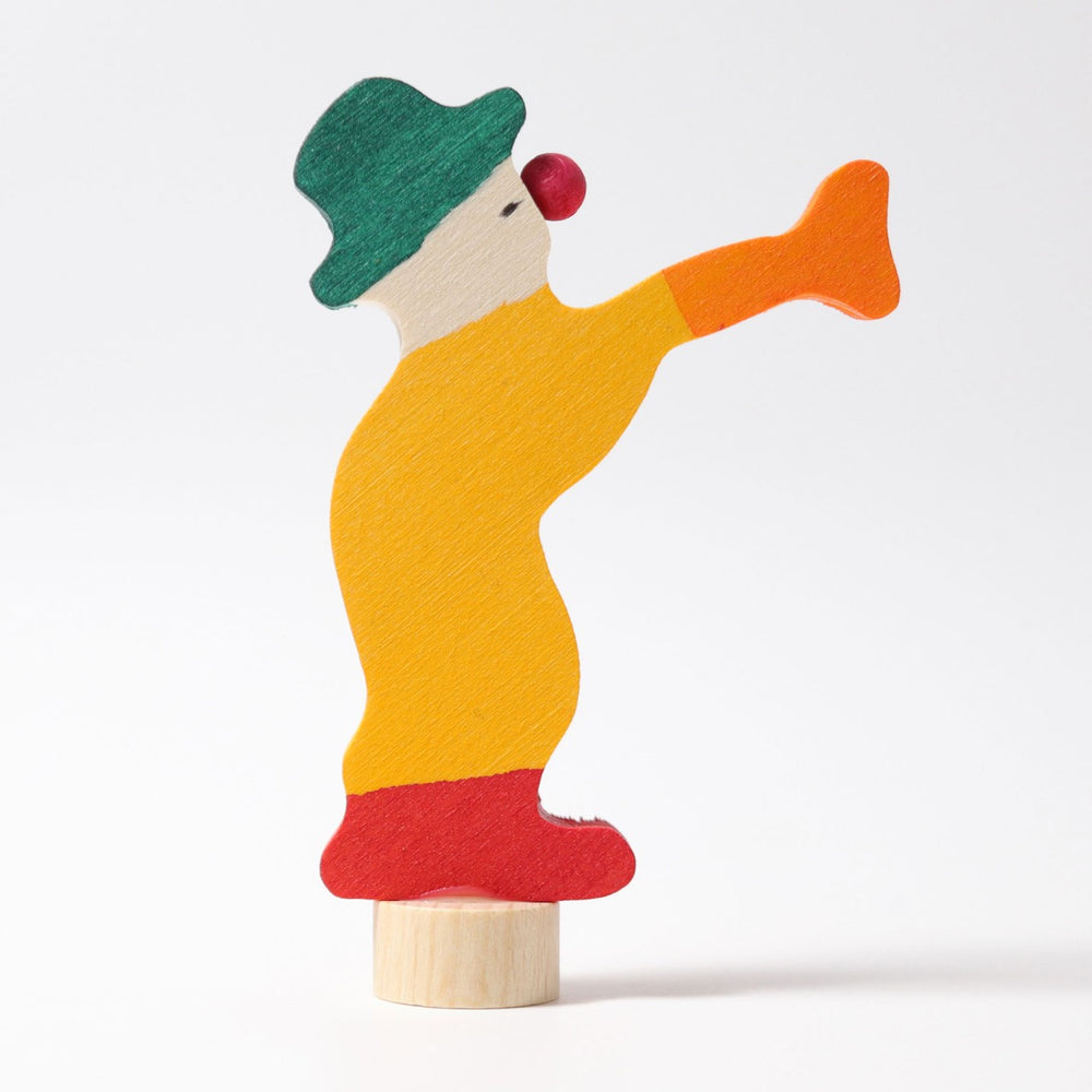 GRIMMS Decorative Figure - Clown with Trumpet