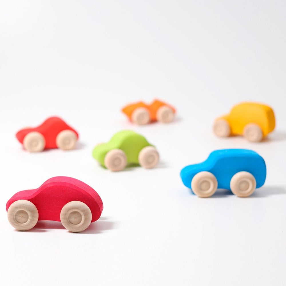 GRIMMS Colourful Wooden Cars