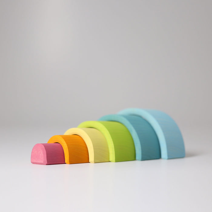 GRIMMS Small Pastel Stacking Rainbow