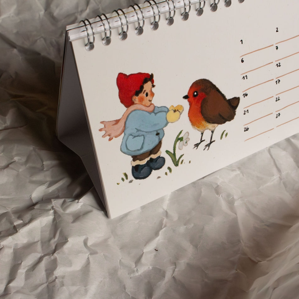 
                  
                    Studio Satsch Perpetual (Birthday) Gnomes Desk Calendar
                  
                