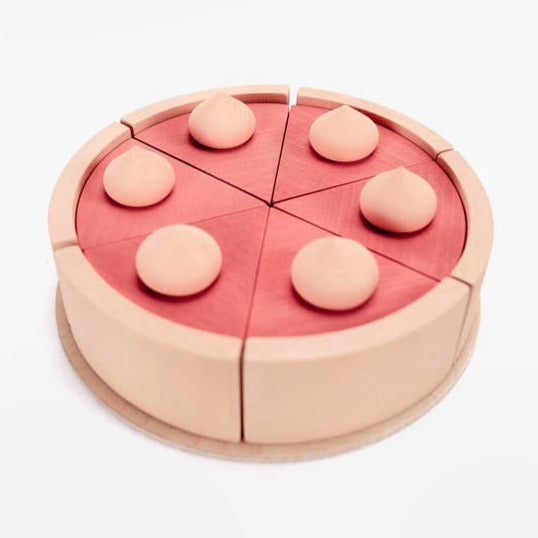 Sabo Concept Wooden Toy Pink Cake
