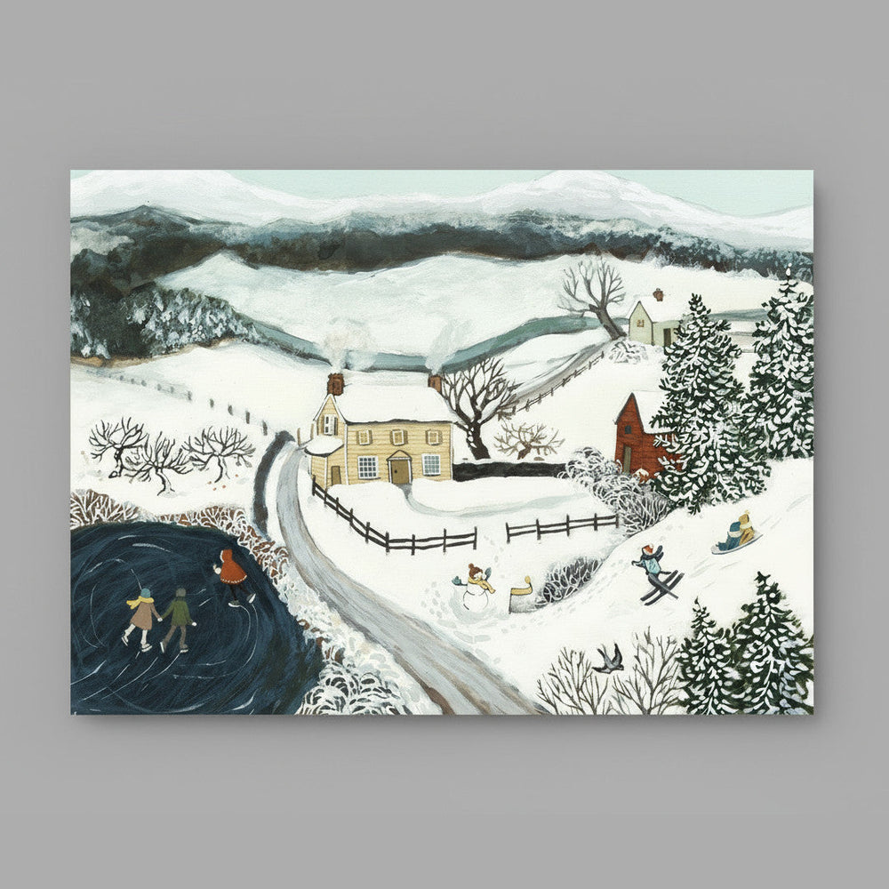 Loré Pemberton House On the Old Lane Greeting Card
