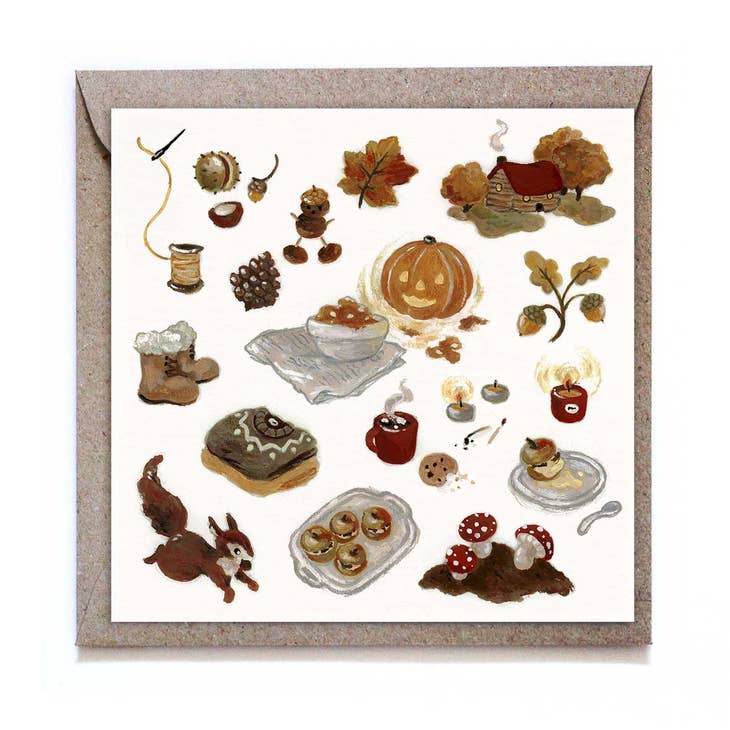 Studio Satsch Seasonal Crafts Card