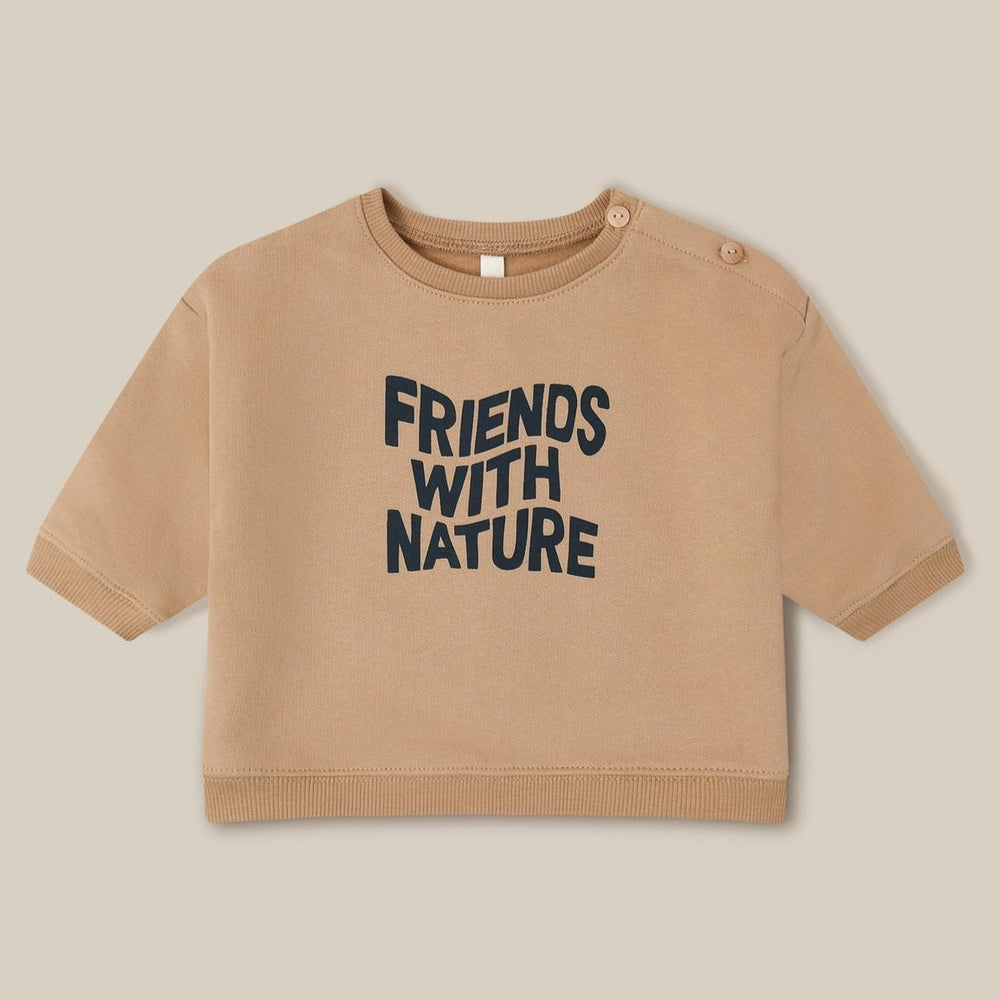 
                      
                        Organic Zoo Friends with Nature Sweatshirt
                      
                    