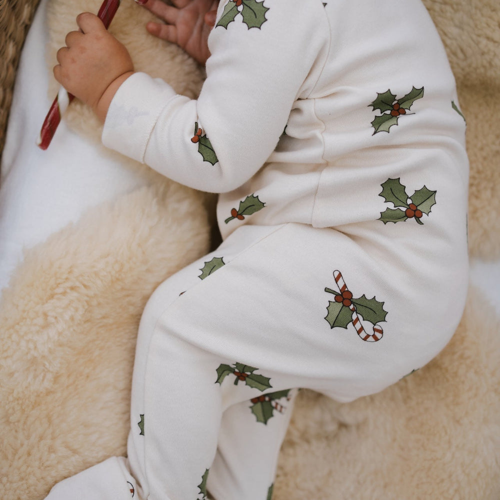 
                  
                    Organic Zoo Christmas Holly Romper Suit
                  
                